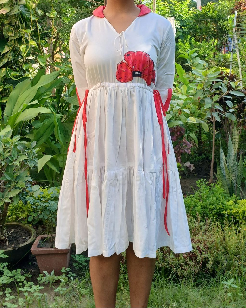 Blush on White