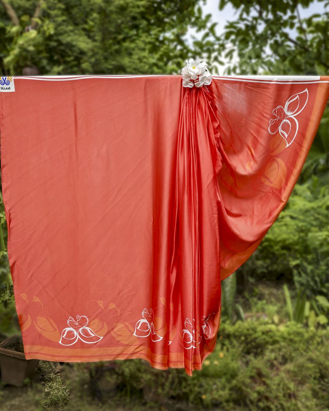 Premalap - Orange Soda Silk Saree