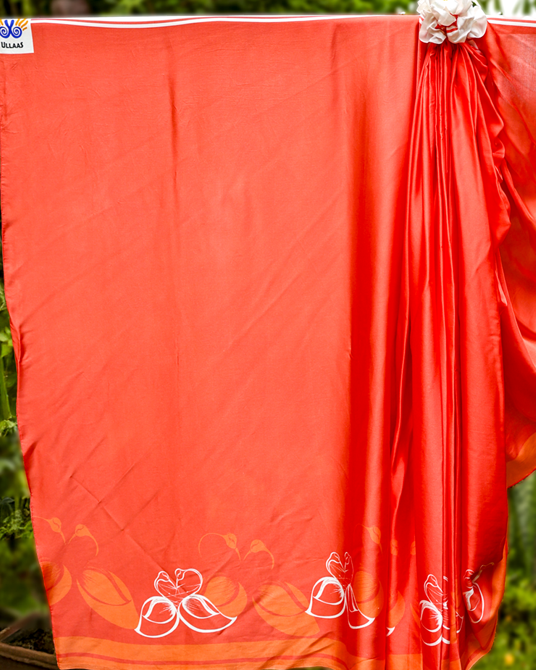 Premalap - Orange Soda Silk Saree